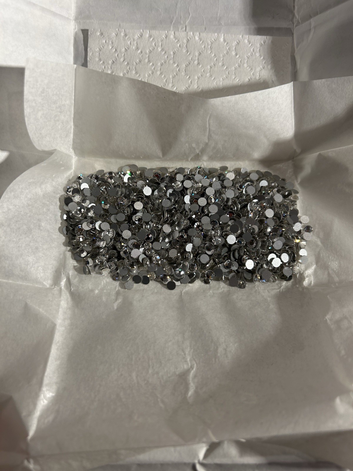 Swarovski SS20(4.7 mm) 2012 Flatback Foiled No-Hotfix 1,440 Pieces -Silver