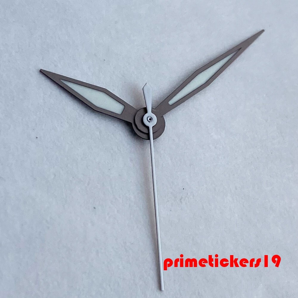 39mm Pilot Titanium Dive Watch Case+Dial Hands Set Mod Parts Fit NH35 NH36 NH38