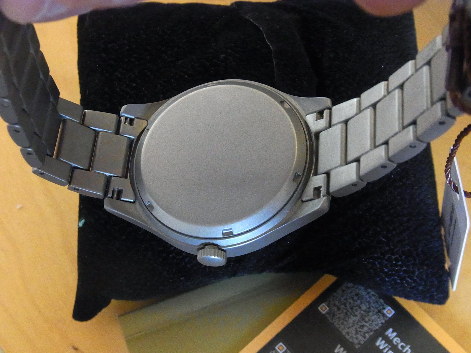 BERNY Full Titanium Automatic Watch for Men Sapphire AR Coated 10Bar