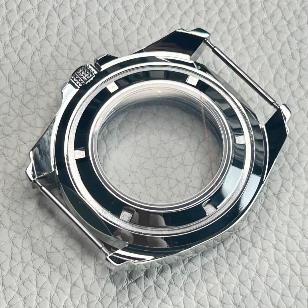 Blue Monster 45MM Steel Watch Case Mod Silver Fit Japan NH34 NH35A Nh36A US Ship