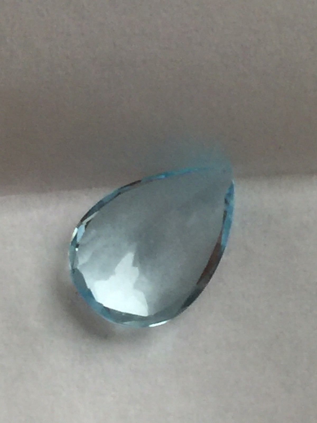 Genuine Sky Blue Topaz 10.1 x 6.88 x 5.09 MM Pear 2.44 Ct