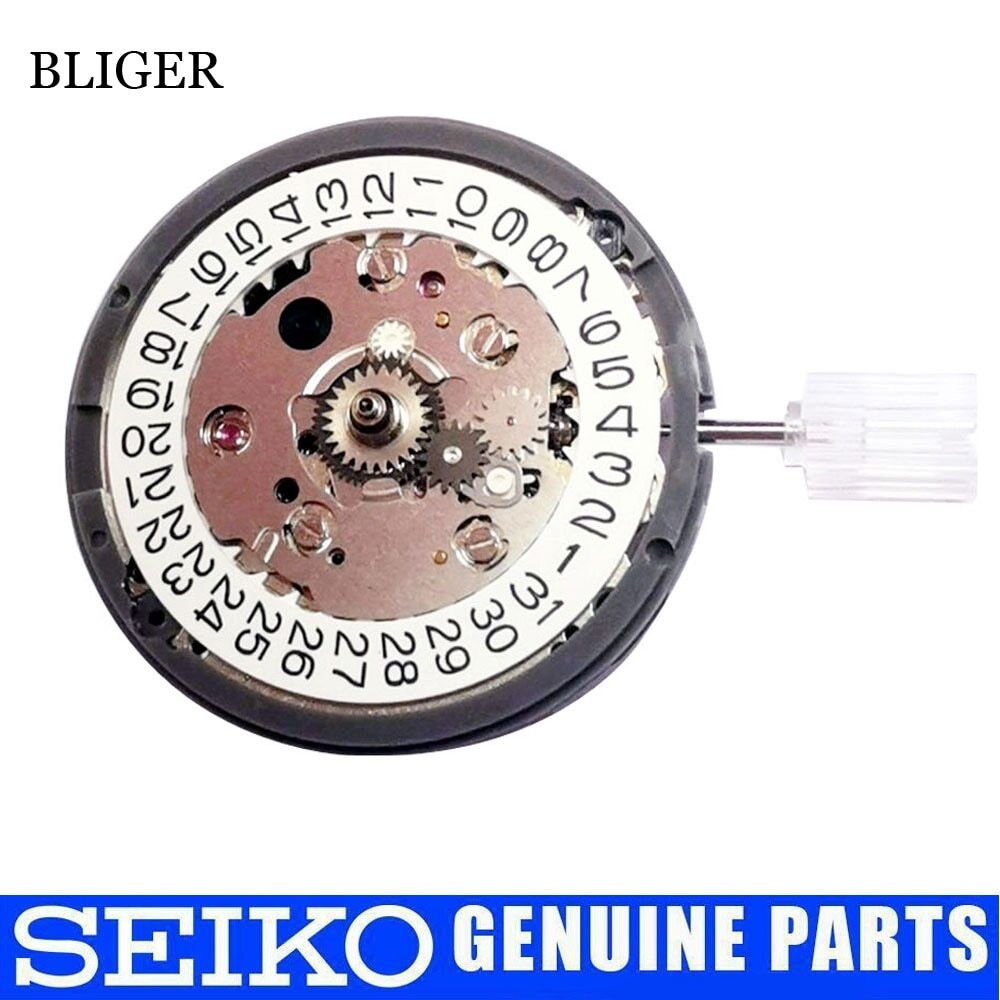 NH34A Genuine Japan NH34 GMT White Black Date Automatic Watch Movement Parts