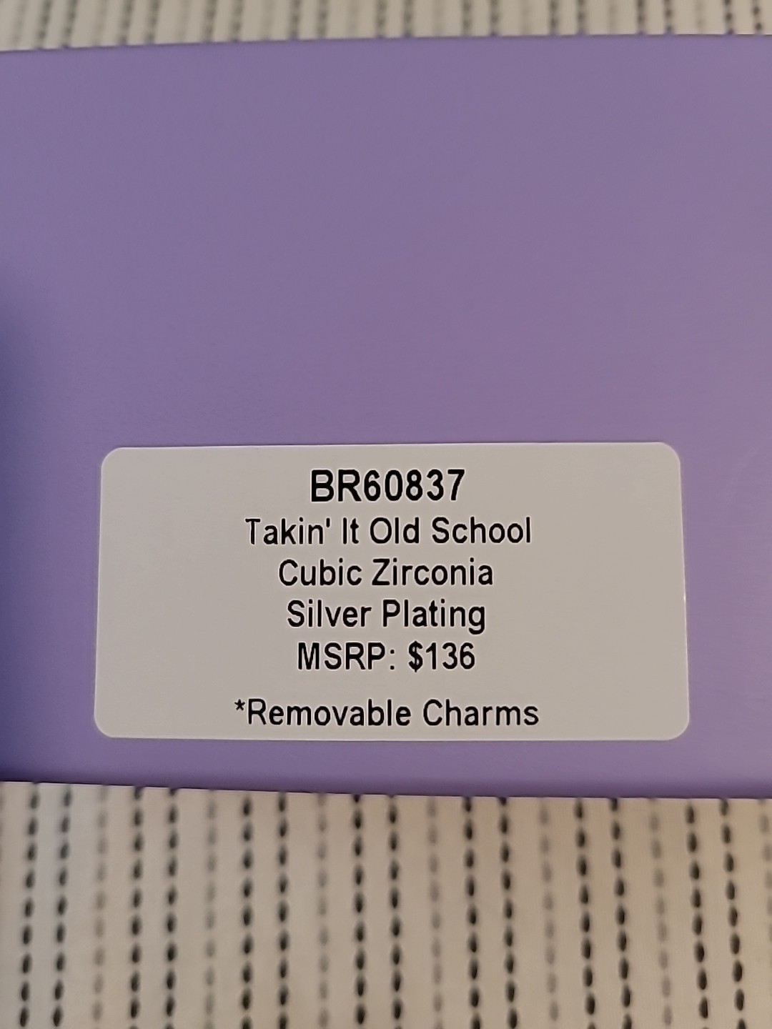 Bomb Party Charmelier- Takin It Old School BR60837 Silver Plating