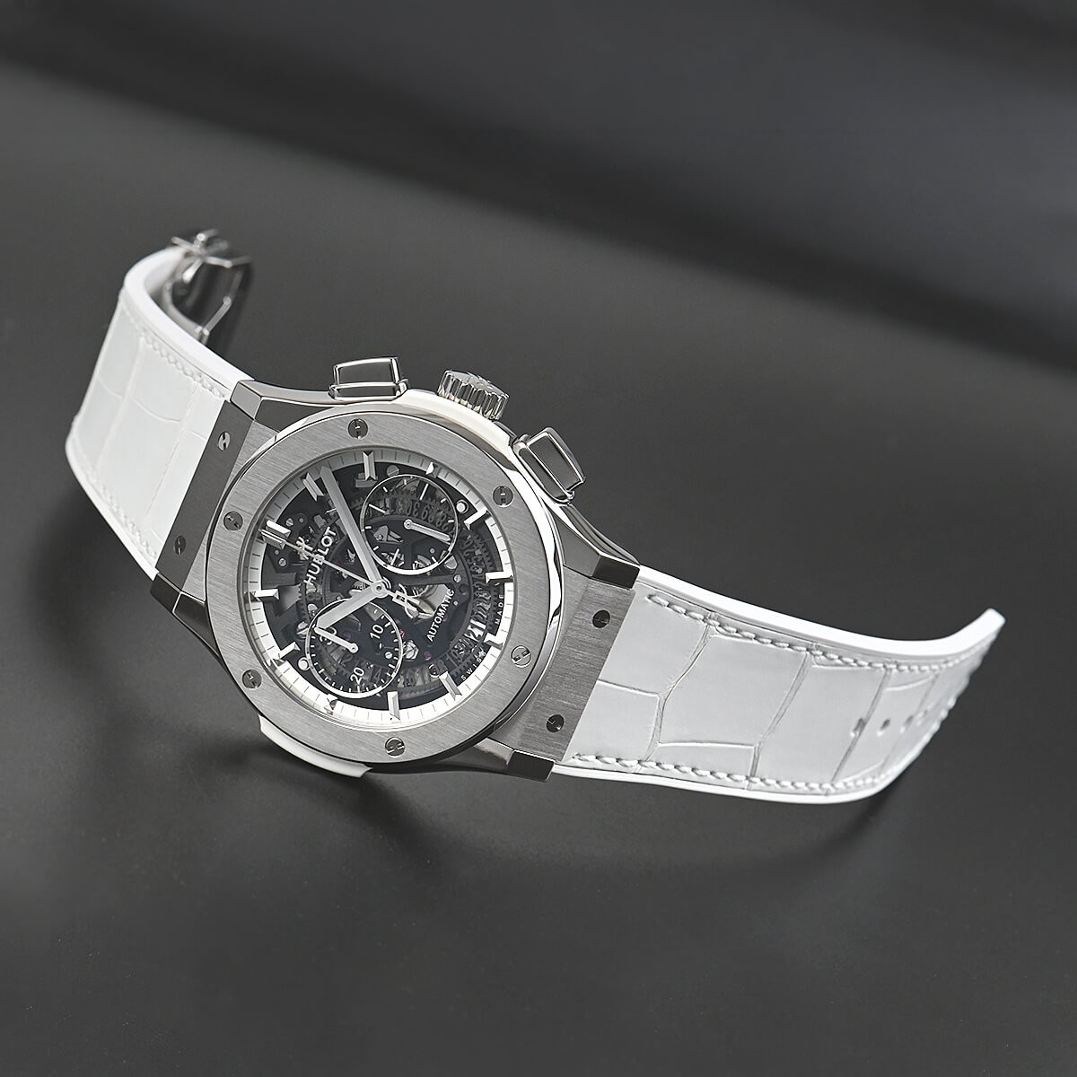 Hublot Classic Fusion Aerofusion Chronograph All White Japan LTD 525.NE.0127.LR