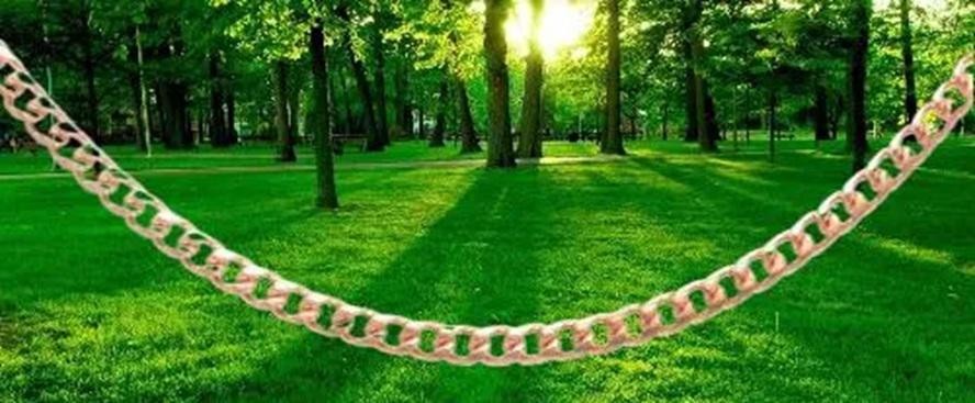 Solid Copper Chain CN009G – 1/8 of an inch wide. Available in 18 to 30 inches.