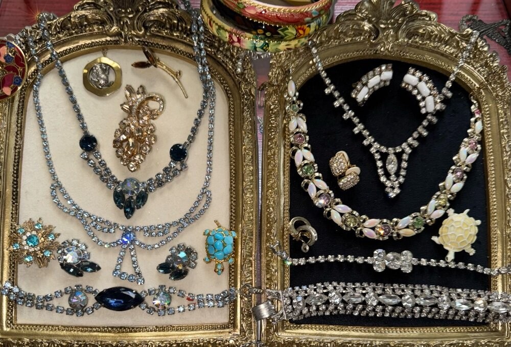 True Missouri Estate XXL Vtg Jewelry Lot Eisenberg Ice 925 Weiss Swoboda Mexico