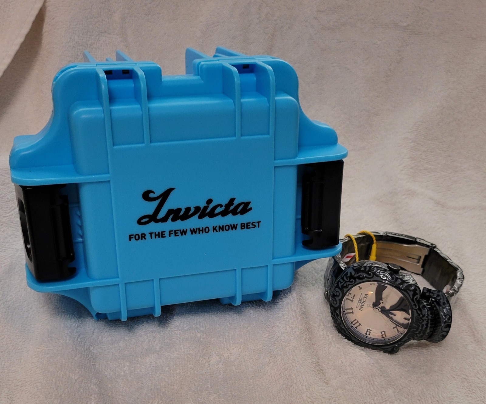 Invicta Artist Series Skull Men’s Watch 50.5mm, Black 33967 With Invicta Lockbox