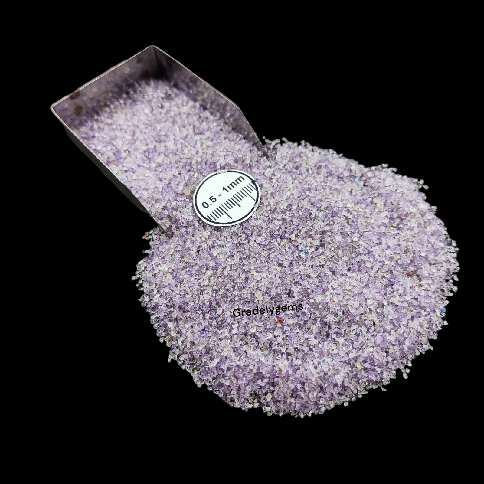 Authentic Amethyst Gemstone Crushed Powder – Premium Quality for Resin Art