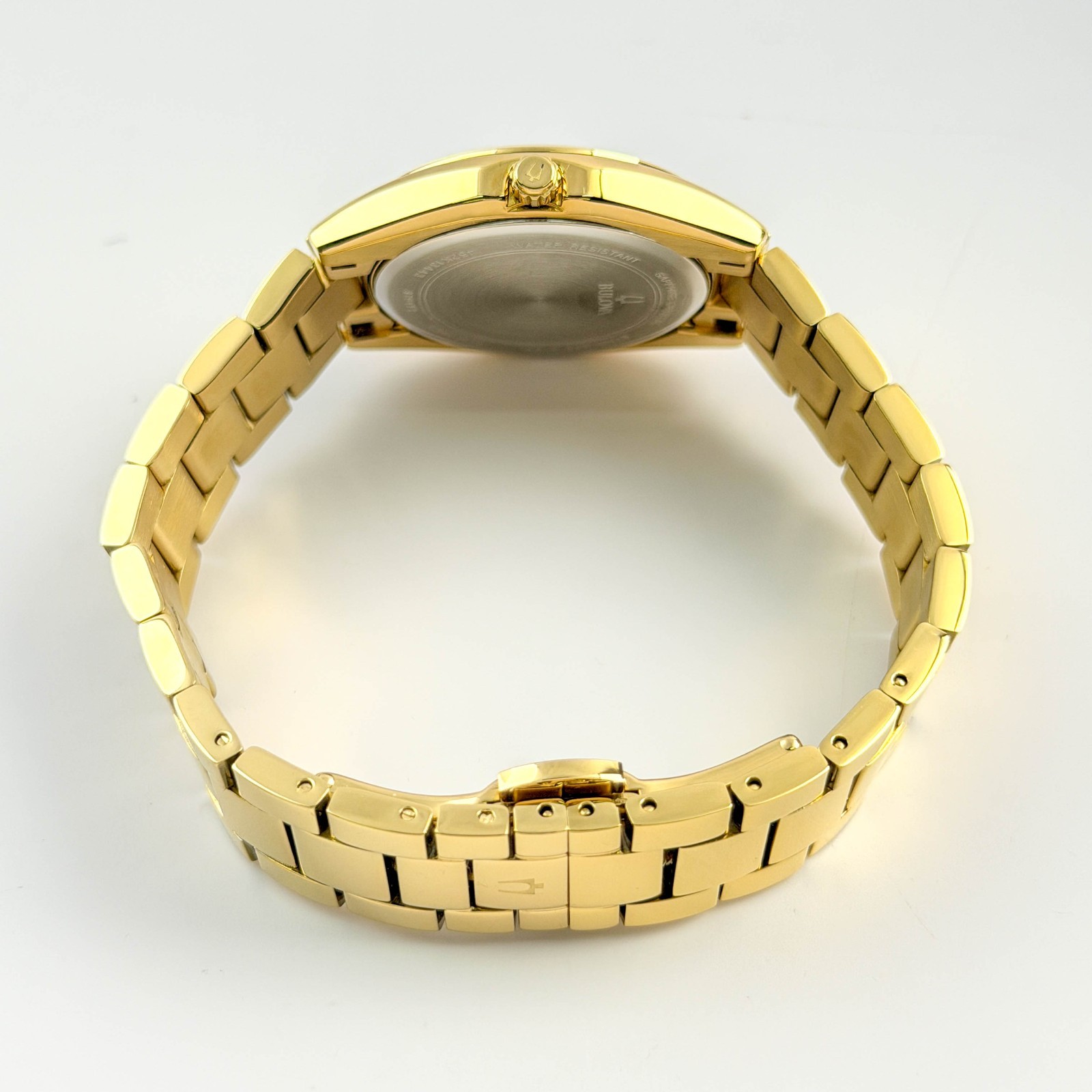 Bulova Surveyor 97P172 Mother-of-pearl Dial w Diamond Accent Ladies Watch 31mm