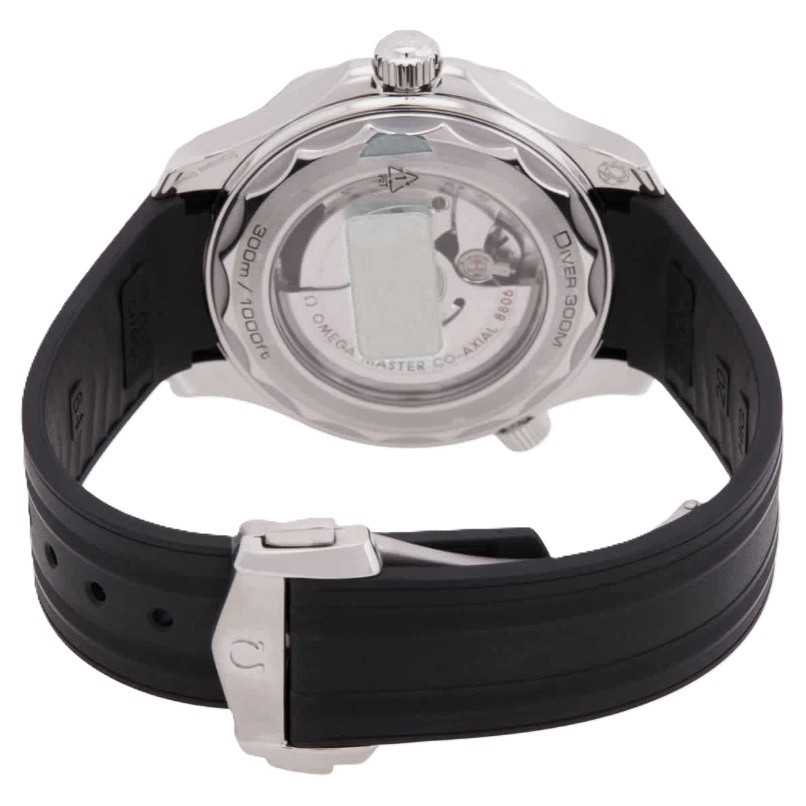 Omega Seamaster Diver 42mm Black Dial Black Rubber Strap 210.32.42.20.01.003
