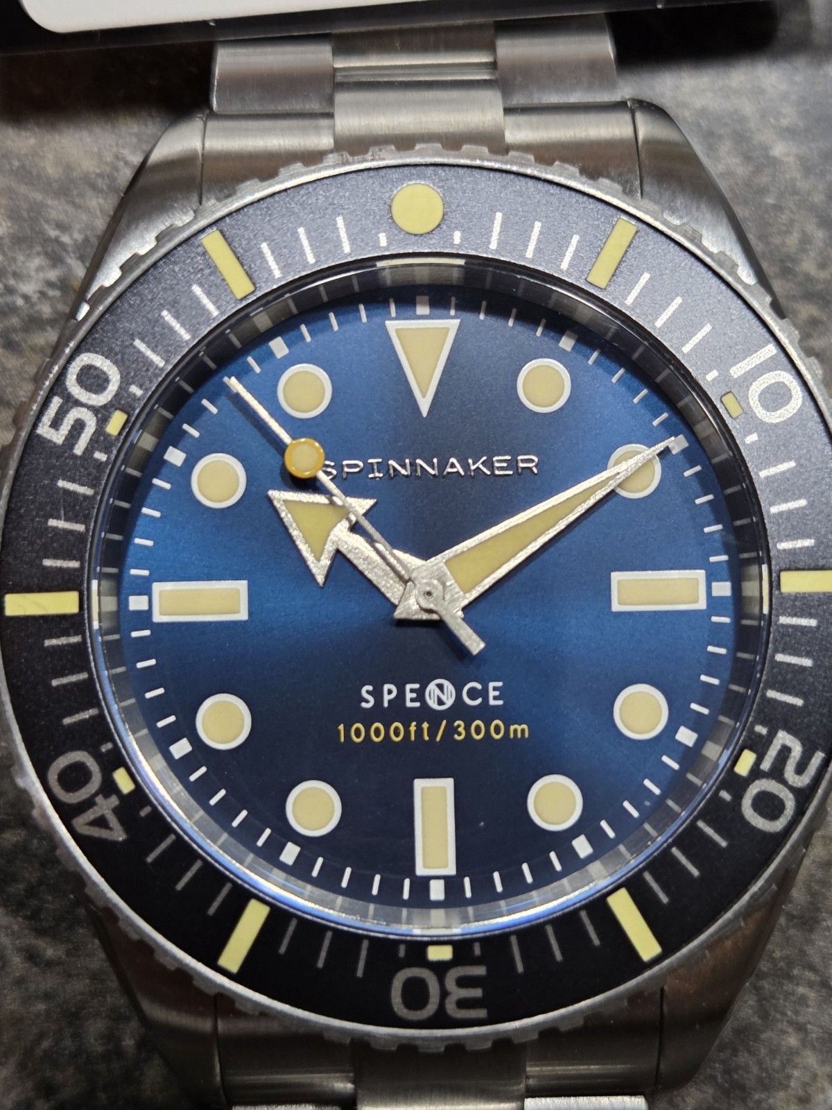 Spinnaker Spence 300 Stainless Steel 40mm Japanese Automatic Wristwatch SP-5097-