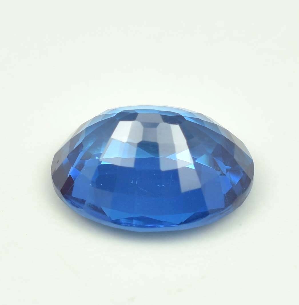 AAA 5.90 Ct Natural Flawless Transparent Blue Tourmaline Oval Cut Loose Gemstone