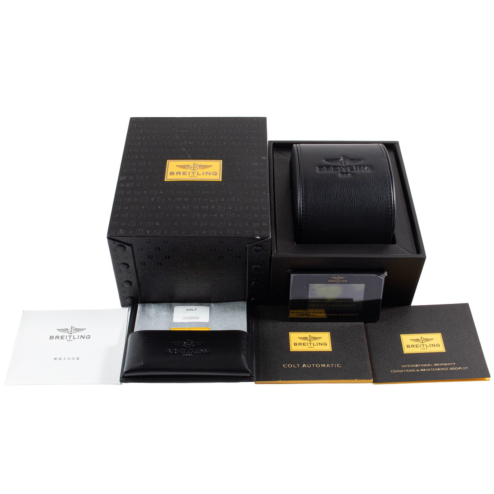BREITLING Colt GMT A173C06PCS(A17388) Watches Stainless Free Shipping with Box