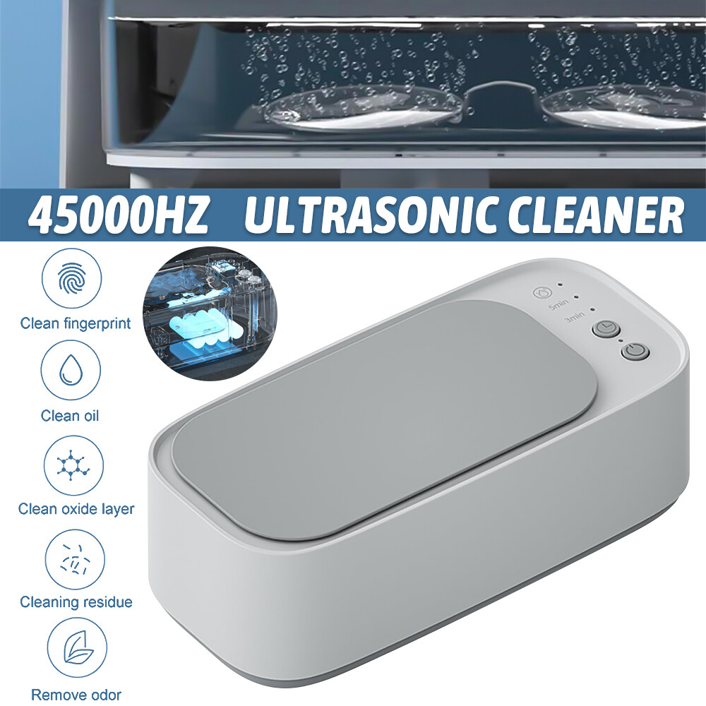 Ultrasonic Cleaner Machine Sonic Wave Tank Jewelry Watch Glasses Clean