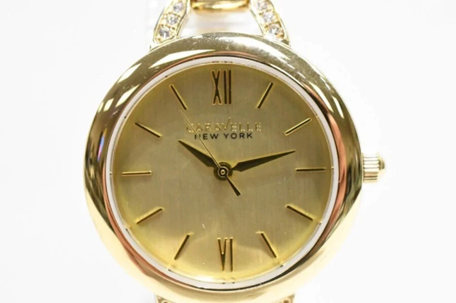 CARAVELLE NEW YORK by Bulova Ladies Wristwatch Analog 44L129 NIB Quartz