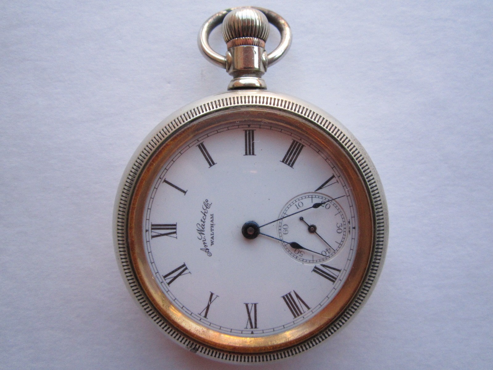 1877 P.S. Bartlett Waltham 15j Hunting 18s 3556455 Pocket Watch : As Is