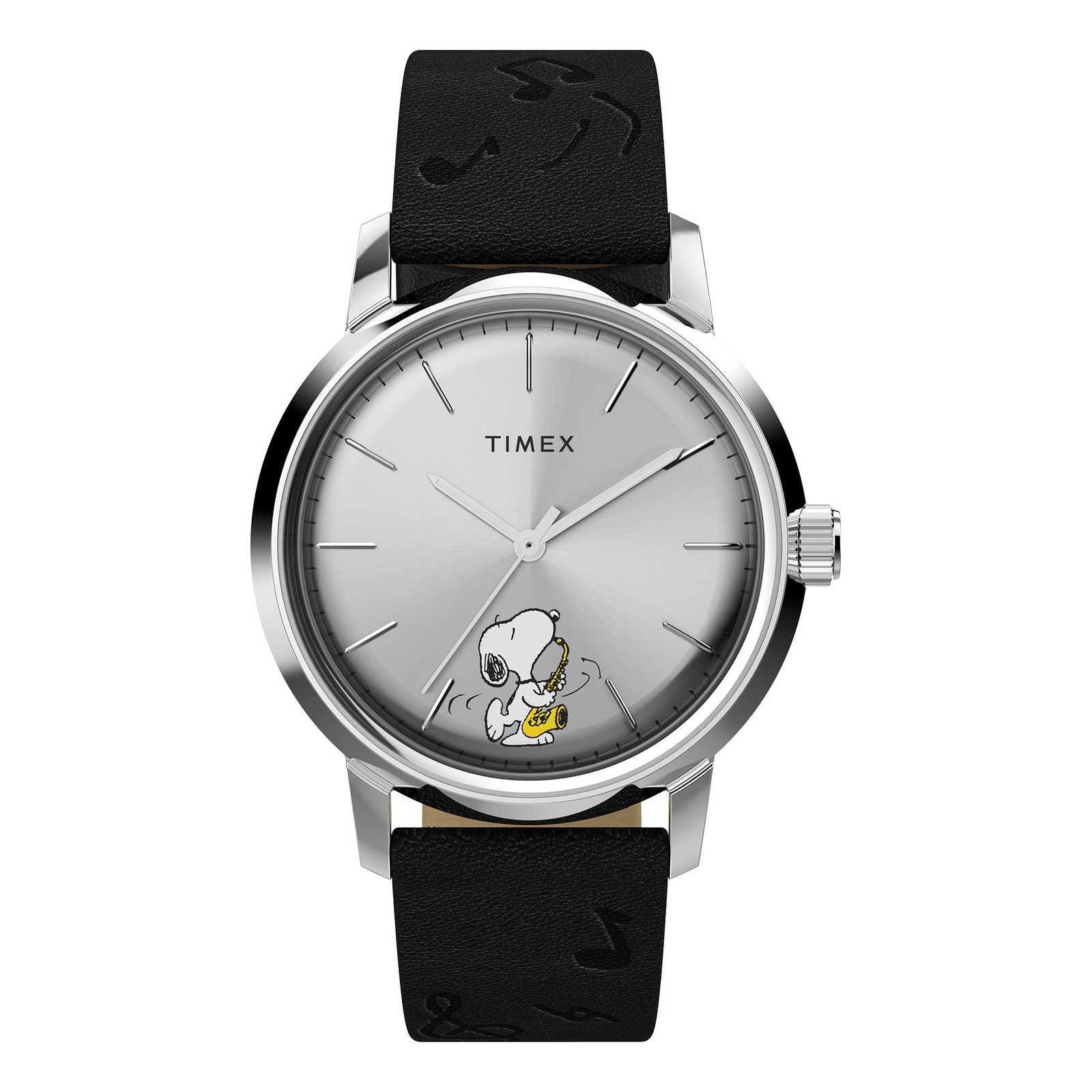 Timex Marlin Automatic x Peanuts Saxophonist 40mm Watch TW2W68800