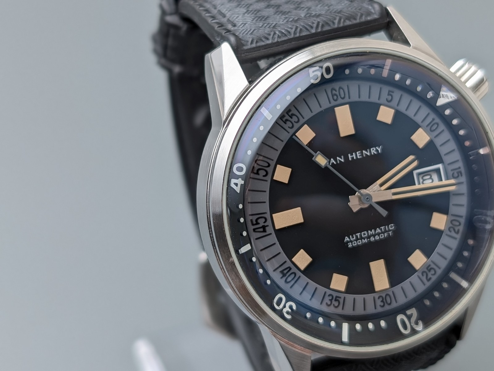 Dan Henry 1970 Limited Edition Automatic 0861/1970 Watch Boxed 44mm