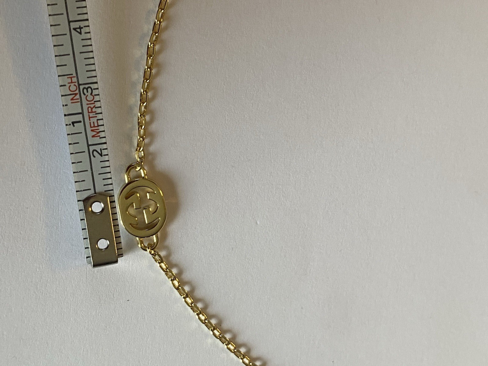 Gucci Signature Chain-Link Necklace/ GG-N-0011