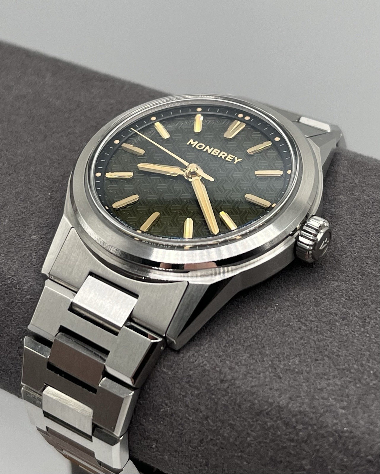 Monbrey MB2 Series Kenkyu Dark Olive Men’s Limited Edition Automatic Watch