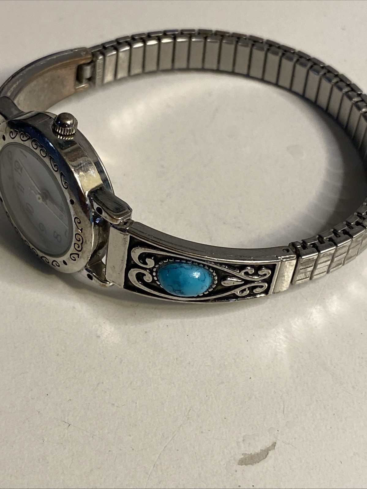ACCUTIME WATCH CORP. WLM2002W8KL Quartz Women’s Watch New Battery