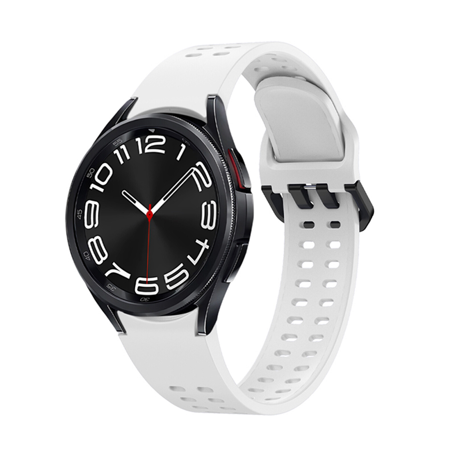 Sport Soft Liquid Silicone Band Watch Strap For Samsung Galaxy Watch 7 FE 6 5 4L