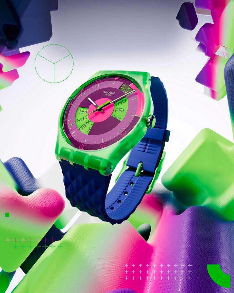 Gent Biosourced Unisex Waterproof Quartz Watch – Stylish Transparent Design