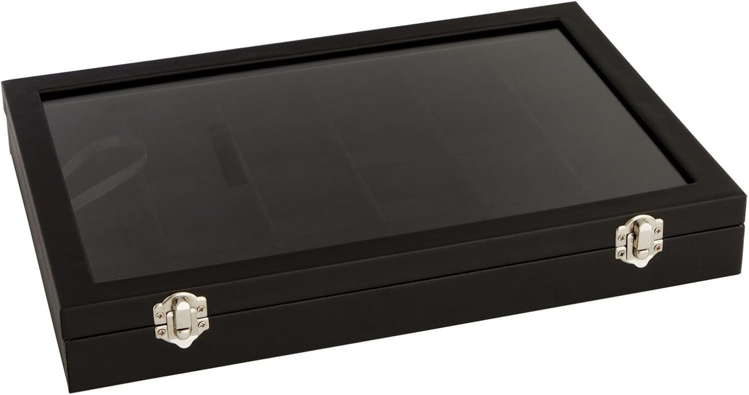 Black Velvet Jewelry Display Tray Organizer Case – Jewelry Display for Vendors W