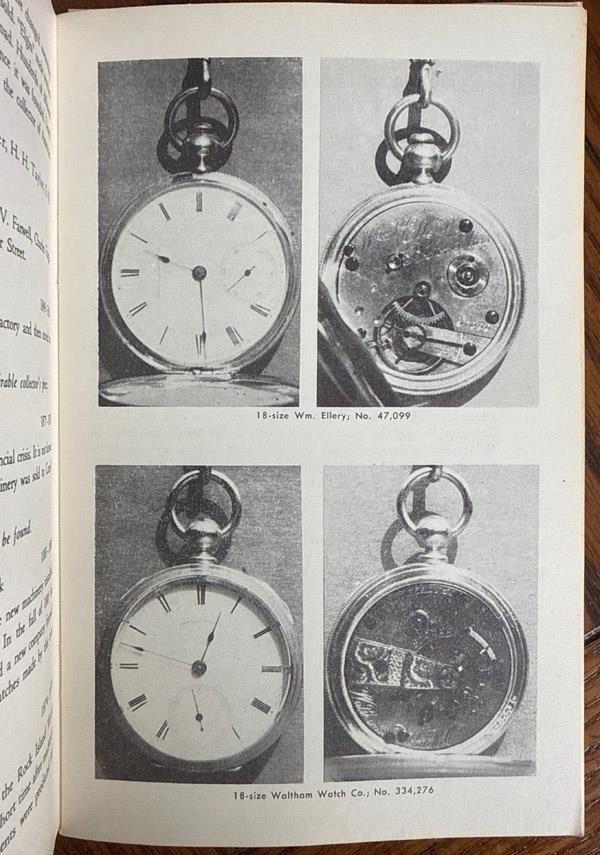 Collector’s Guide to American Pocket Watches Vid Criss 103 Pages 8½”x6″ PB