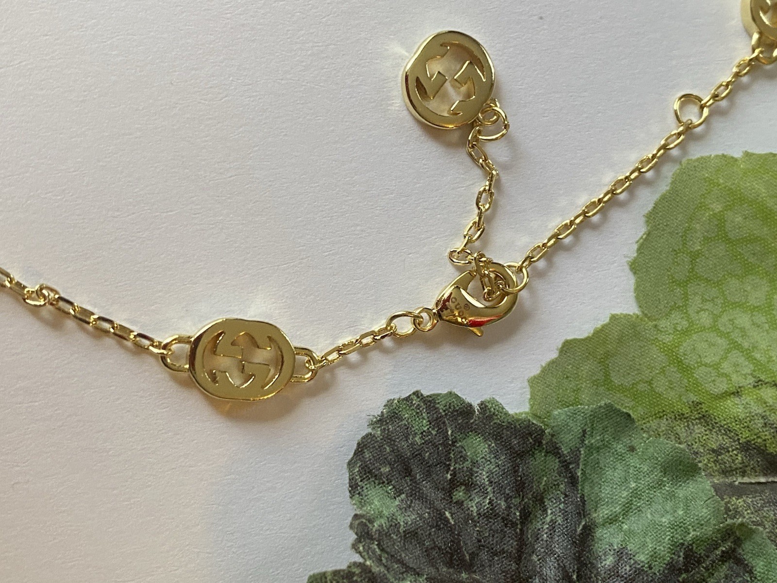 Gucci Signature Chain-Link Necklace/ GG-N-0011