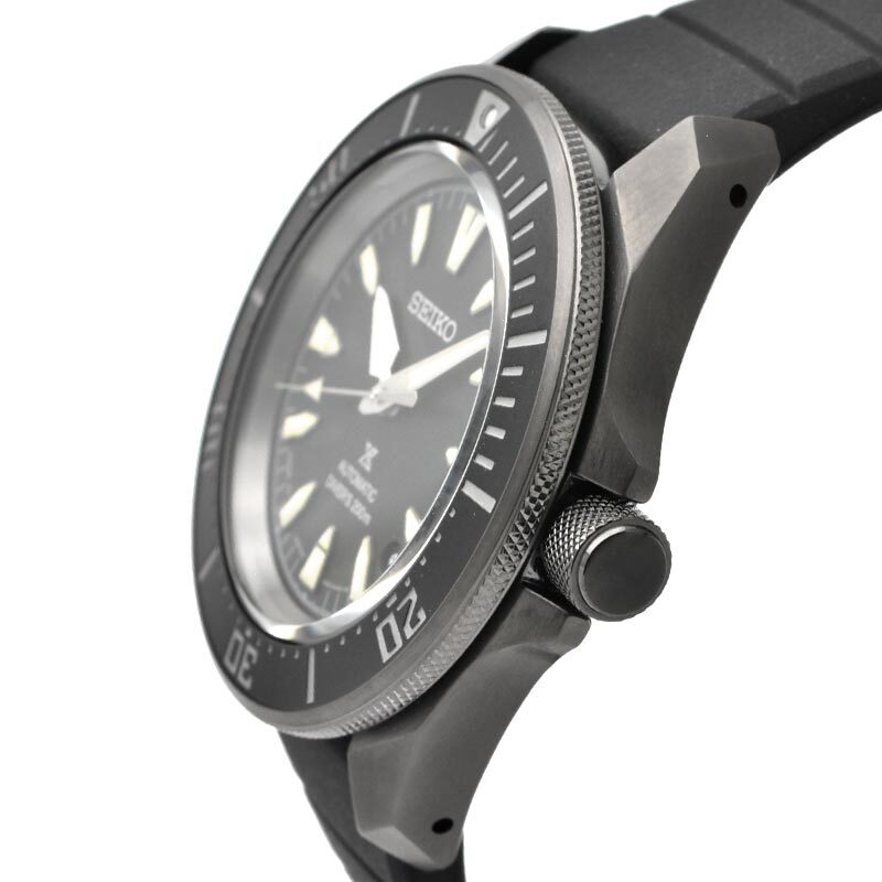 SEIKO PROSPEX SBDY133 SAMURAI Mechanical Automatic Diver Black 41.7mm Watch