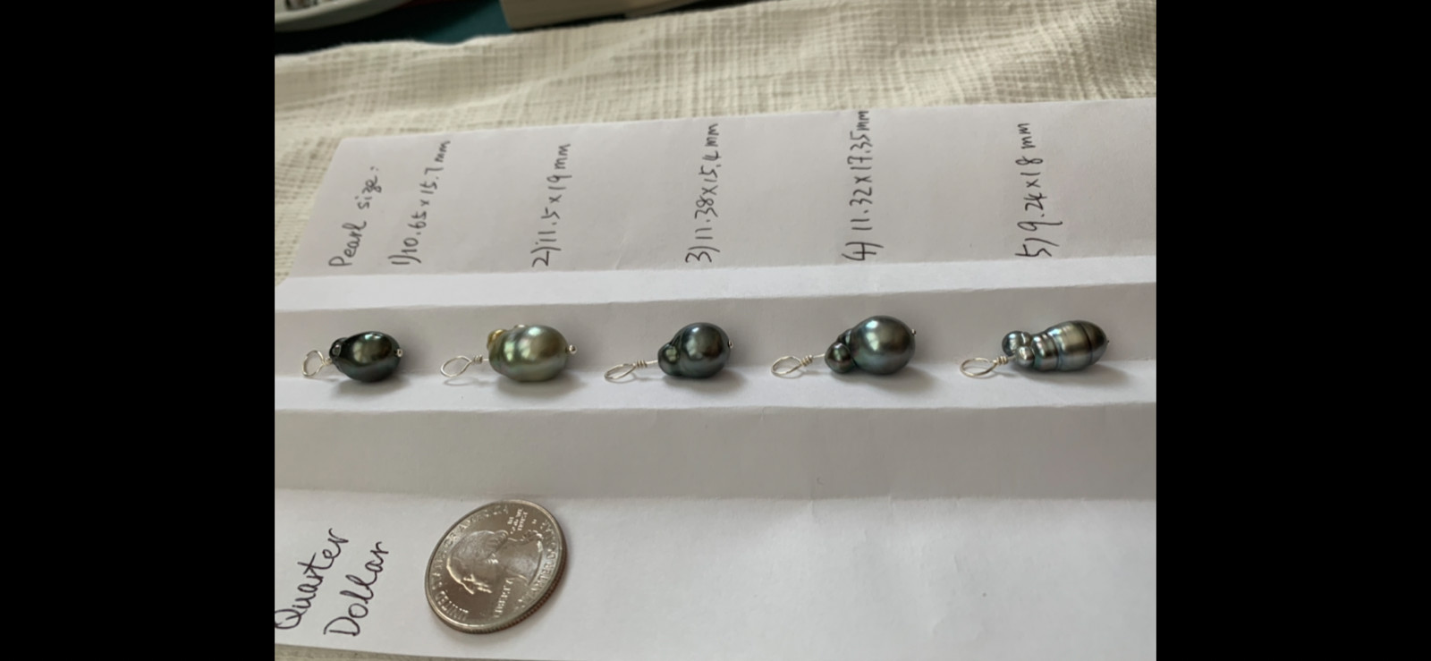 Glaring 11.38*15.4mm gray black baroque Tahitian Pearls Pendant sterling silver