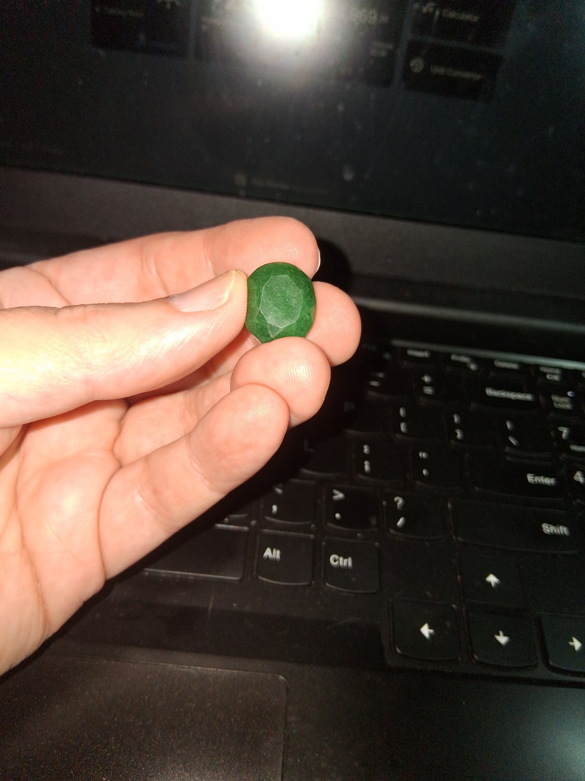 AAA BRAZIL EMERALD 4.55 CARROT OVAL SHAPED