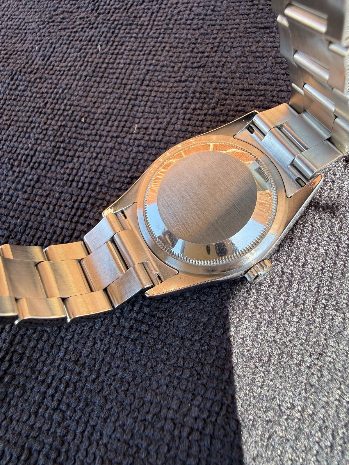 Rolex Explorer 114270 Oyster Bracelet Silver Bezel Classic Mens Watch