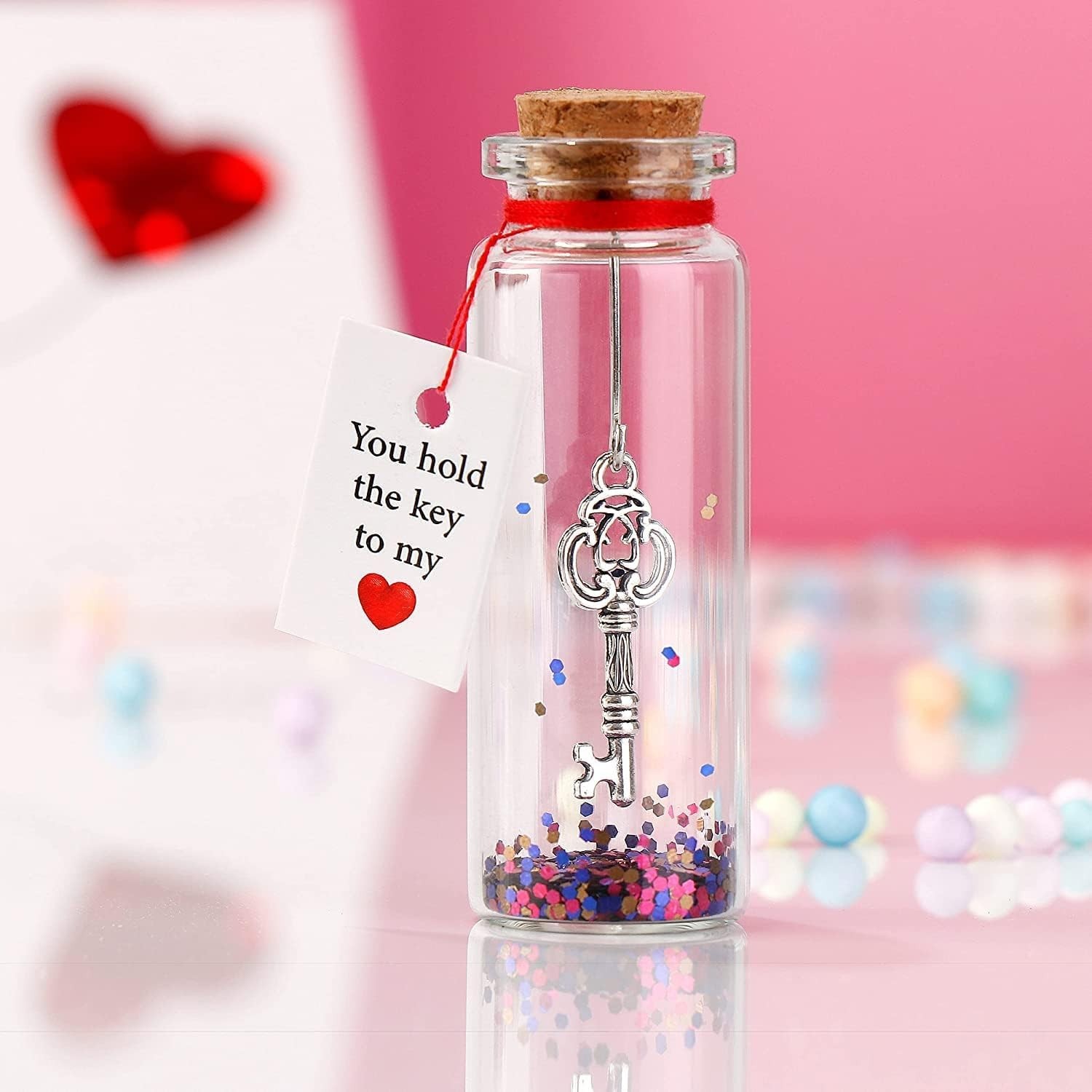 Cute Romantic Love Gift for Girlfriend Boyfriend Wife Mom Anniversary Christmas