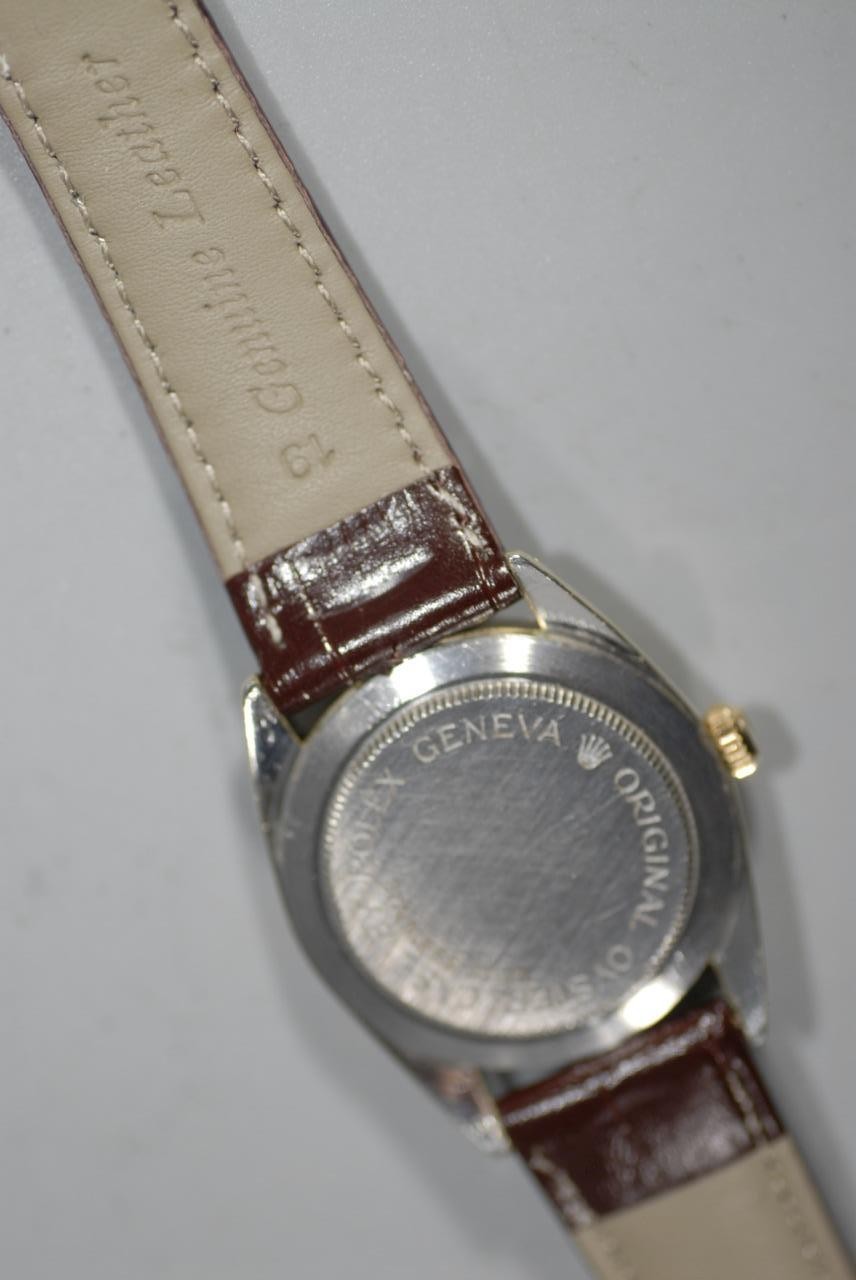 Rolex Tudor Prince OysterDate Solid Gold Bezel & Gold Capped Case 90735 – Rare!