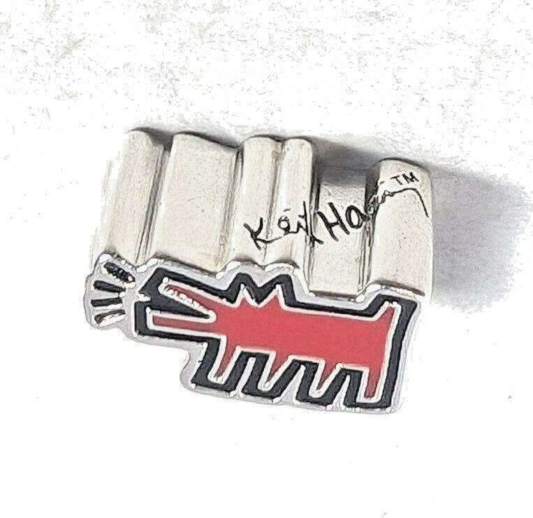 Authentic Pandora Charm, Keith Haring Barking Dog 792218C01