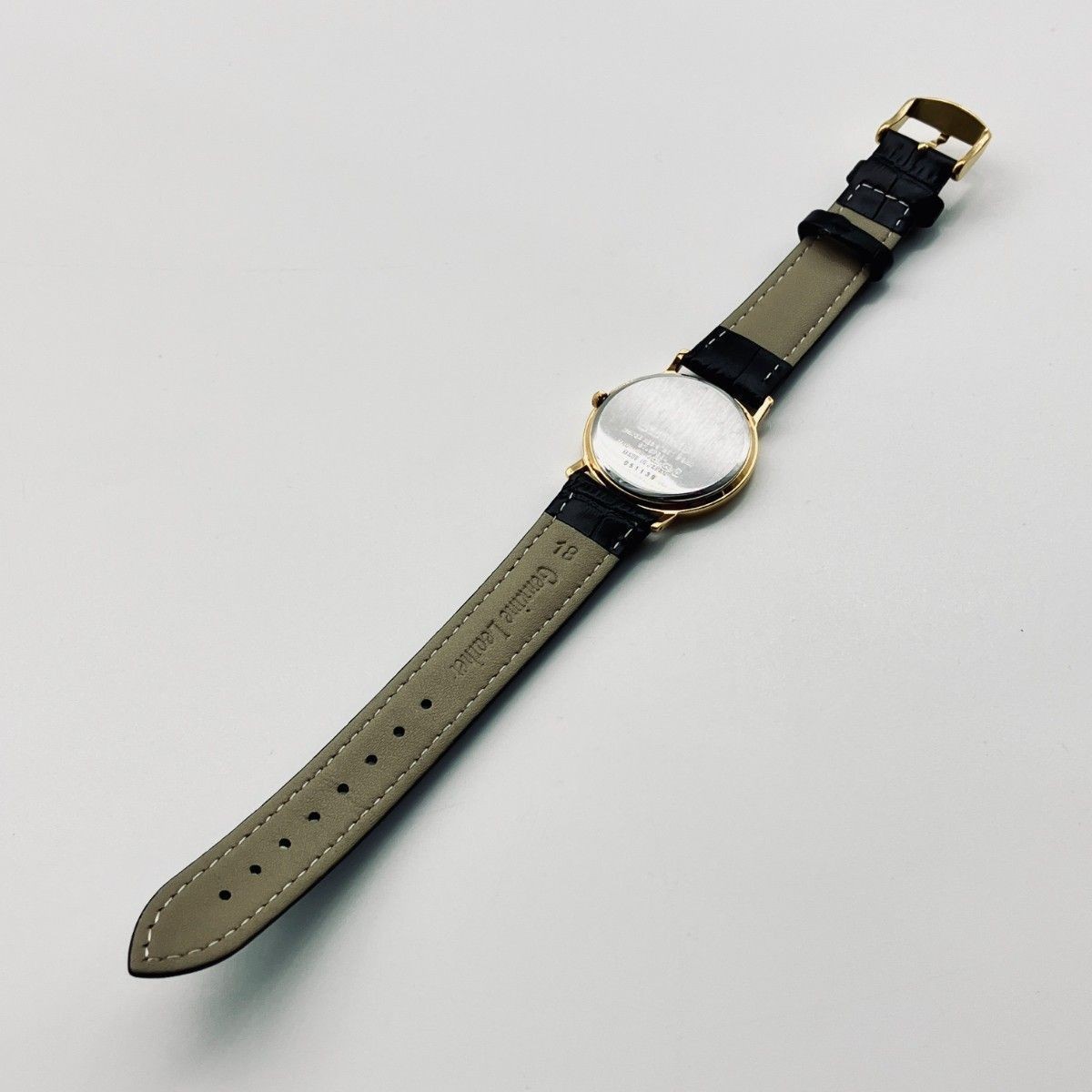 Working SEIKO 7N01 0BH0 Watch Men’s Ladies’ Gold Color White Dial Round Quartz