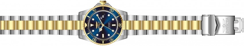 Invicta Men’s 22058 Pro Diver Quartz 3 Hand Blue Dial Watch