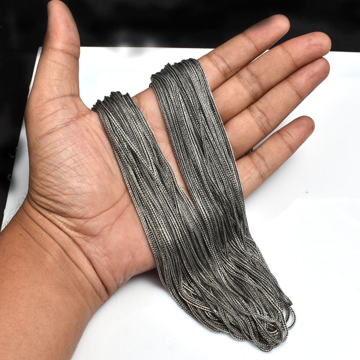 16″18″20″22″24″ Snake Chain S” Lock Ethnic Handmade Necklace Jewelry