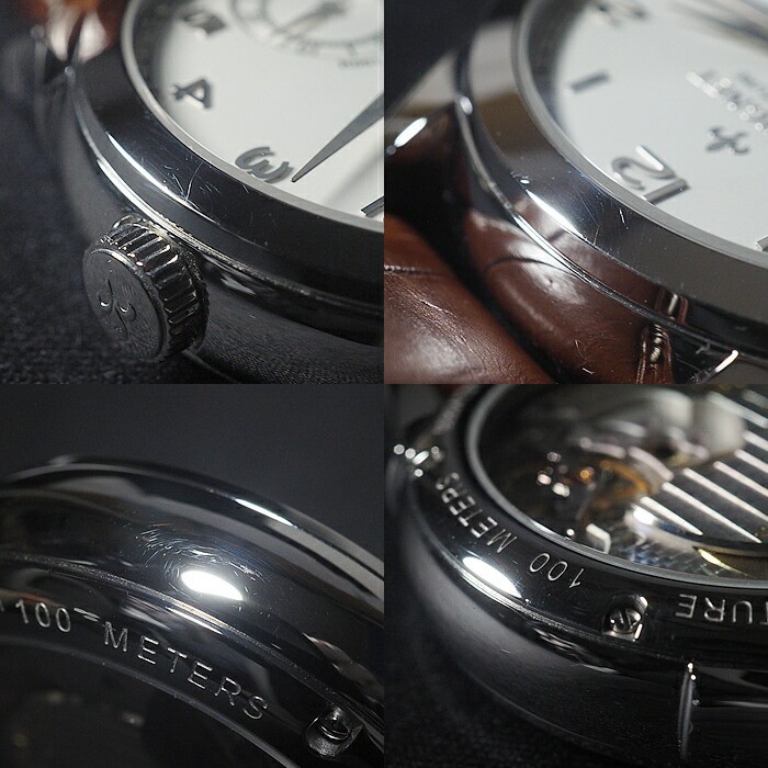 Pequignet Manufacture Rue Royal 1 Manual 9080413/1 Silver Dial 42mm 100M Men’s