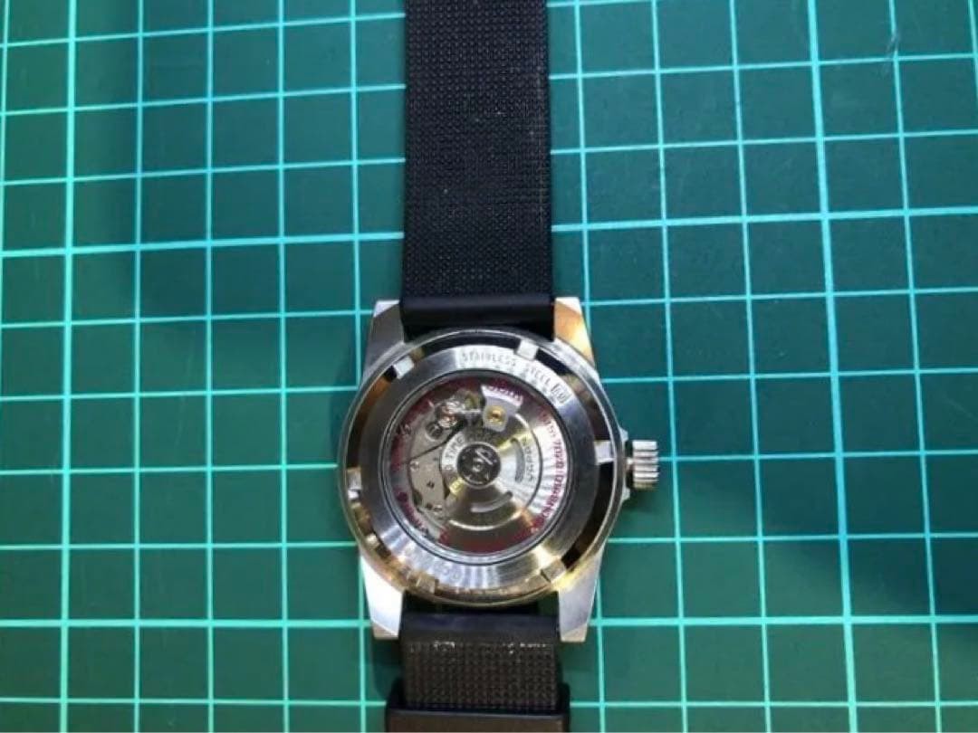 SEIKO SUS Red Automatic 4S15-7020 Hi-Beat Military Vintage Mens Watch Leather JP