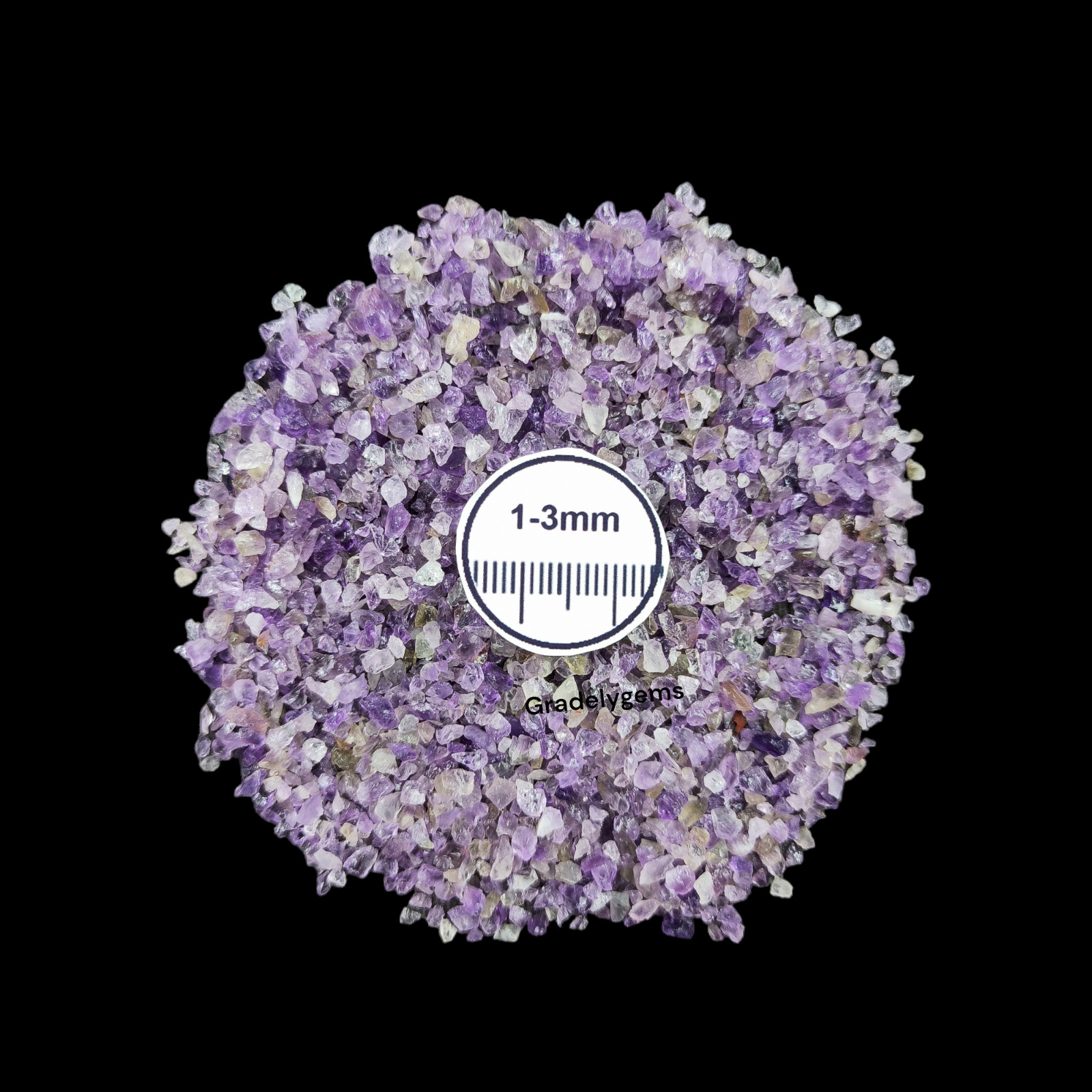 Authentic Amethyst Gemstone Crushed Powder – Premium Quality for Resin Art