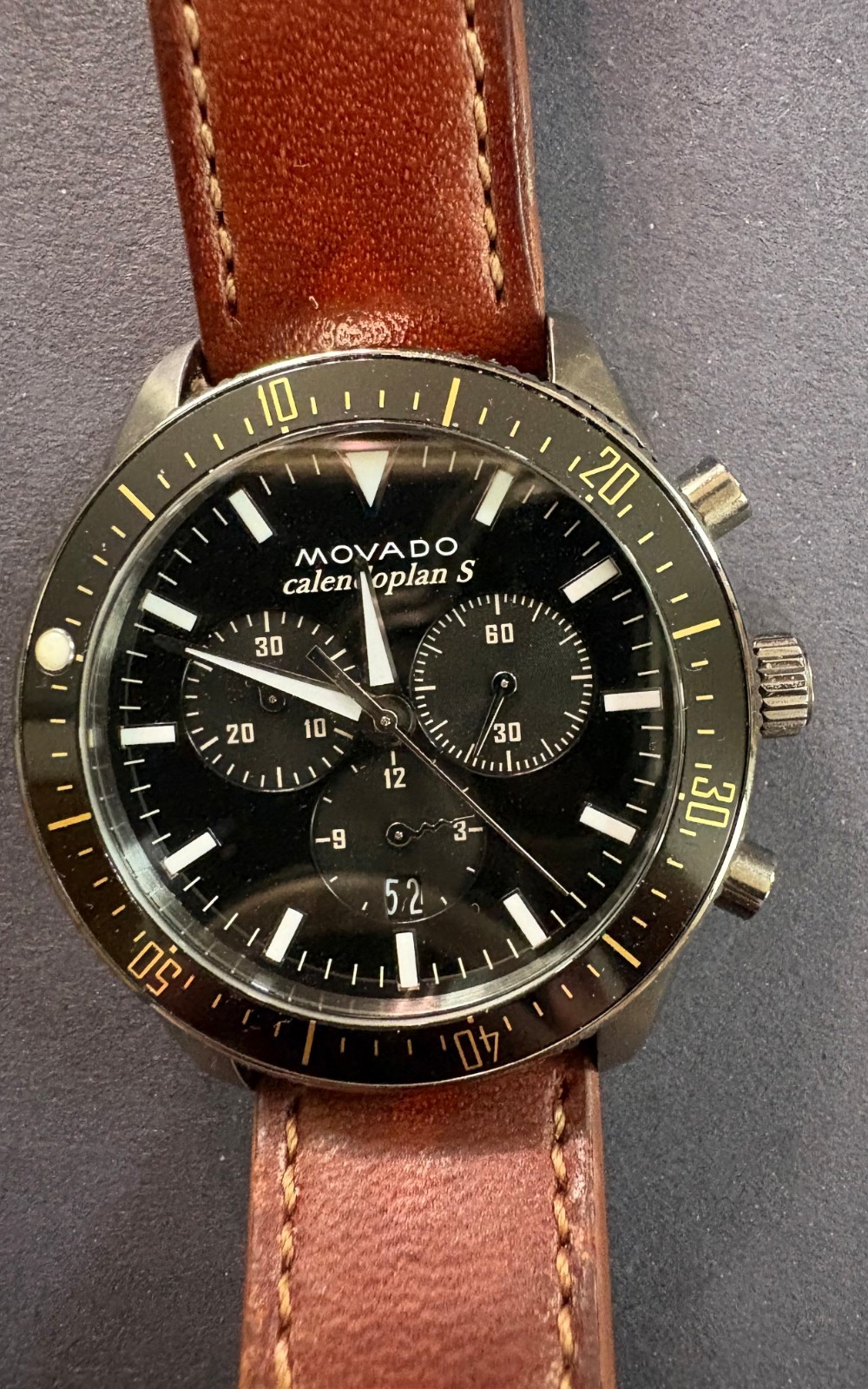 Movado Heritage Calendoplan S Chronograph Swiss Men’s Watch