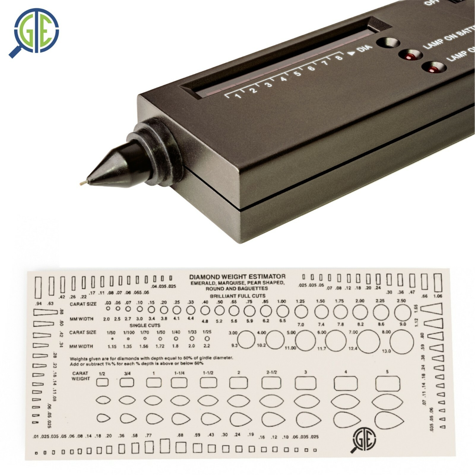 GTE Accurate Digital Diamond Tester Detector – Electronic Gemstone Ring Analyzer