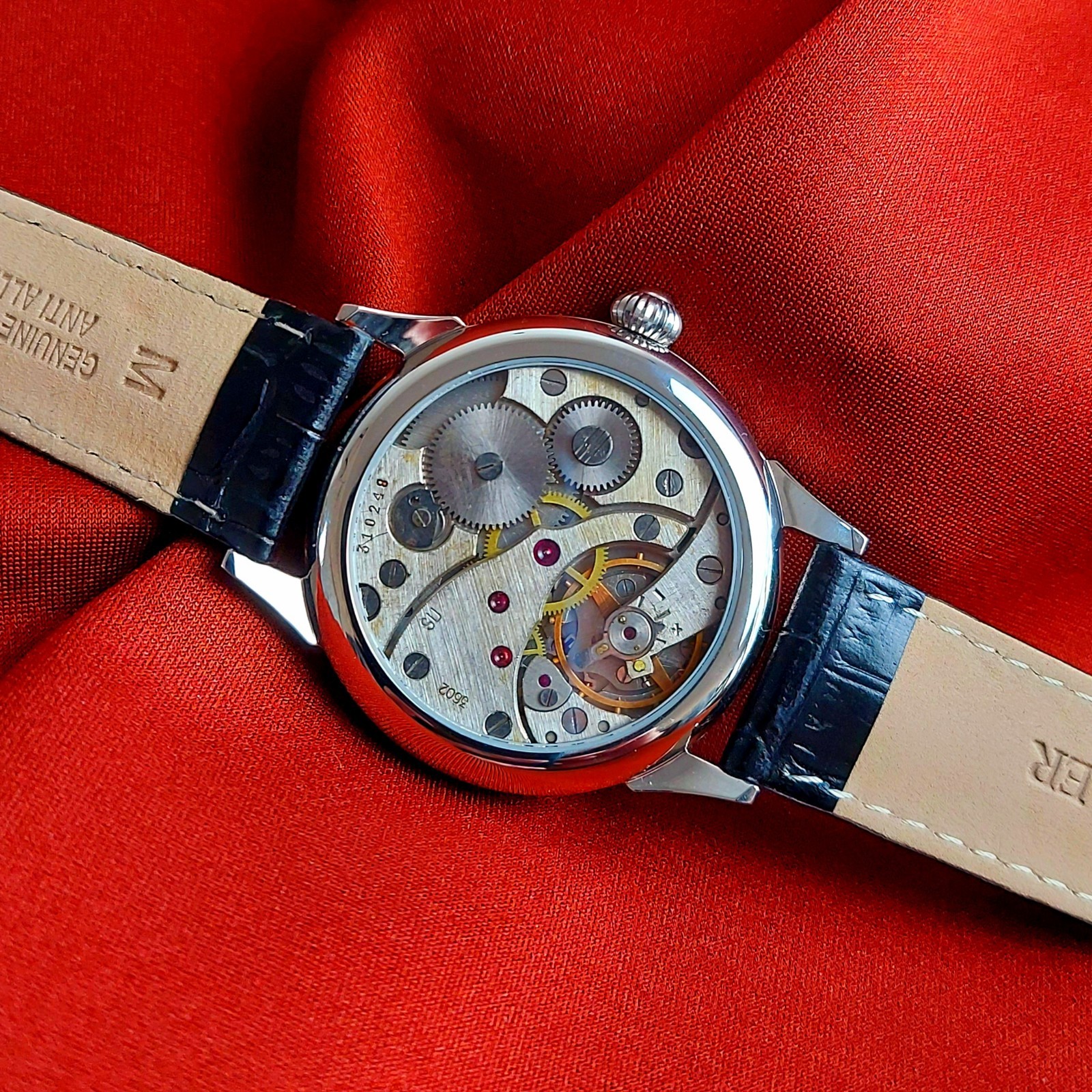 Vintage Marriage Watch USSR Soviet Men’s Wristwatch 3602 Serviced