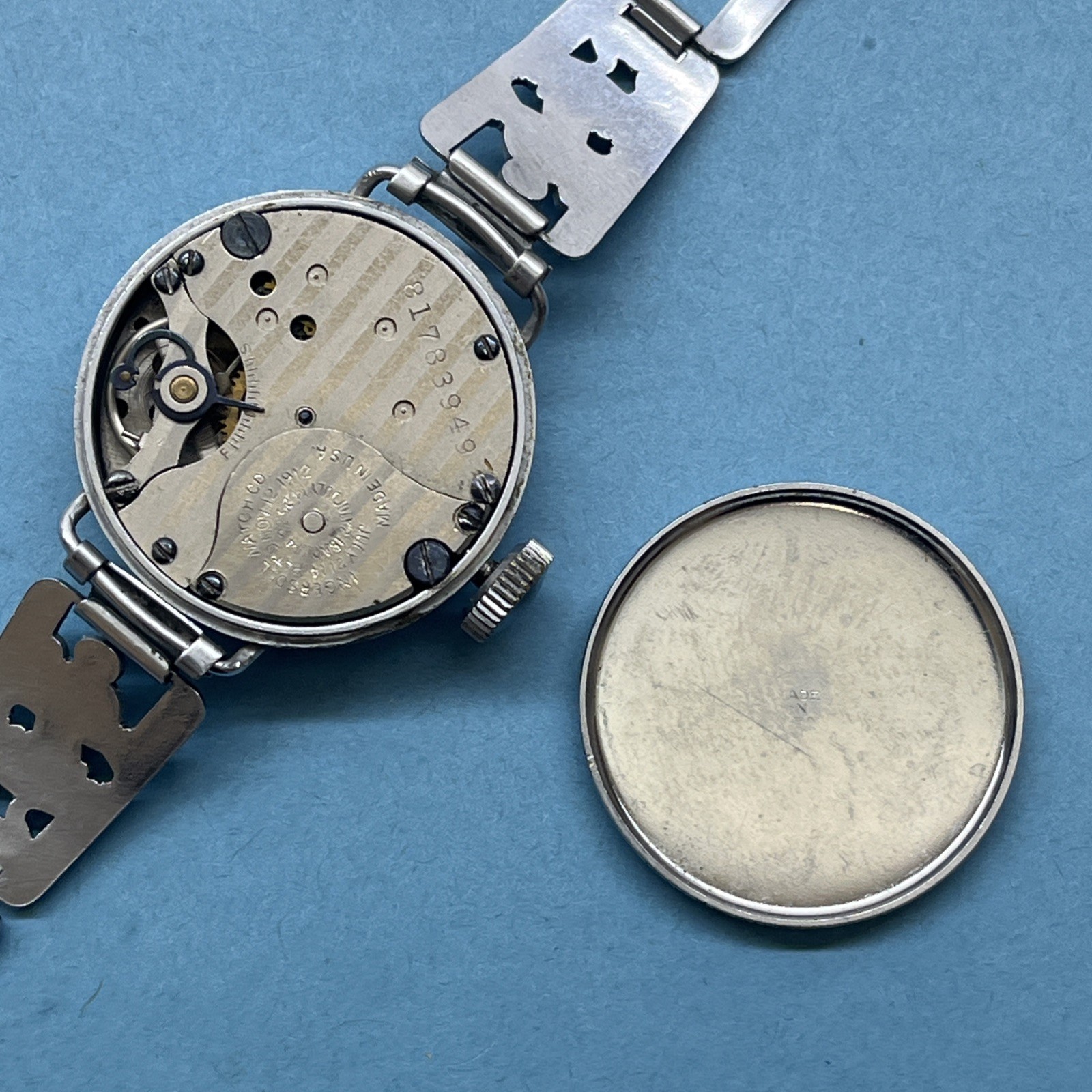 Rare Original 1933 Ingersoll Mickey Mouse Wrist Watch Disney Spares Repair
