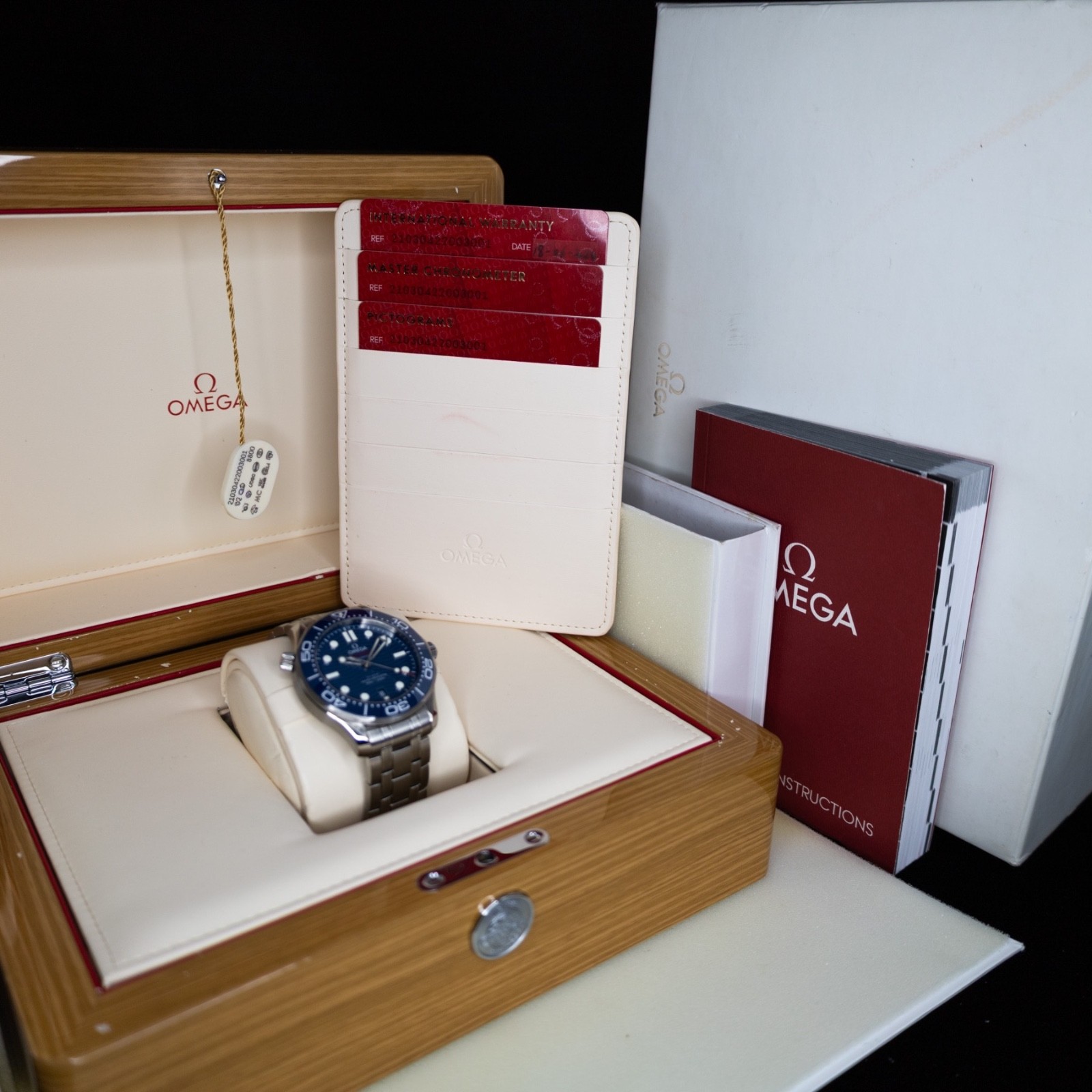 Omega Seamaster Diver 300M 210.30.42.20.03.001 Full Set Box Papers