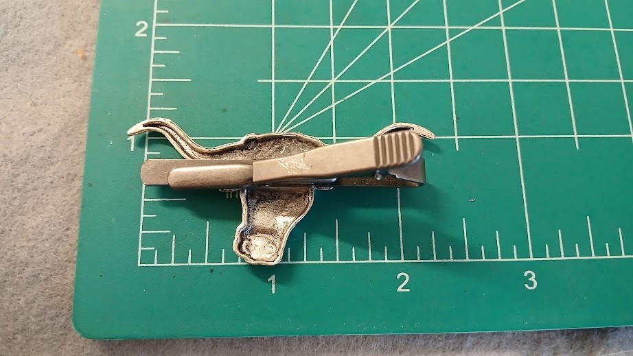 Vintae Style Bull Tie Clip Clasp Bar Great Gift Birthday Every Day