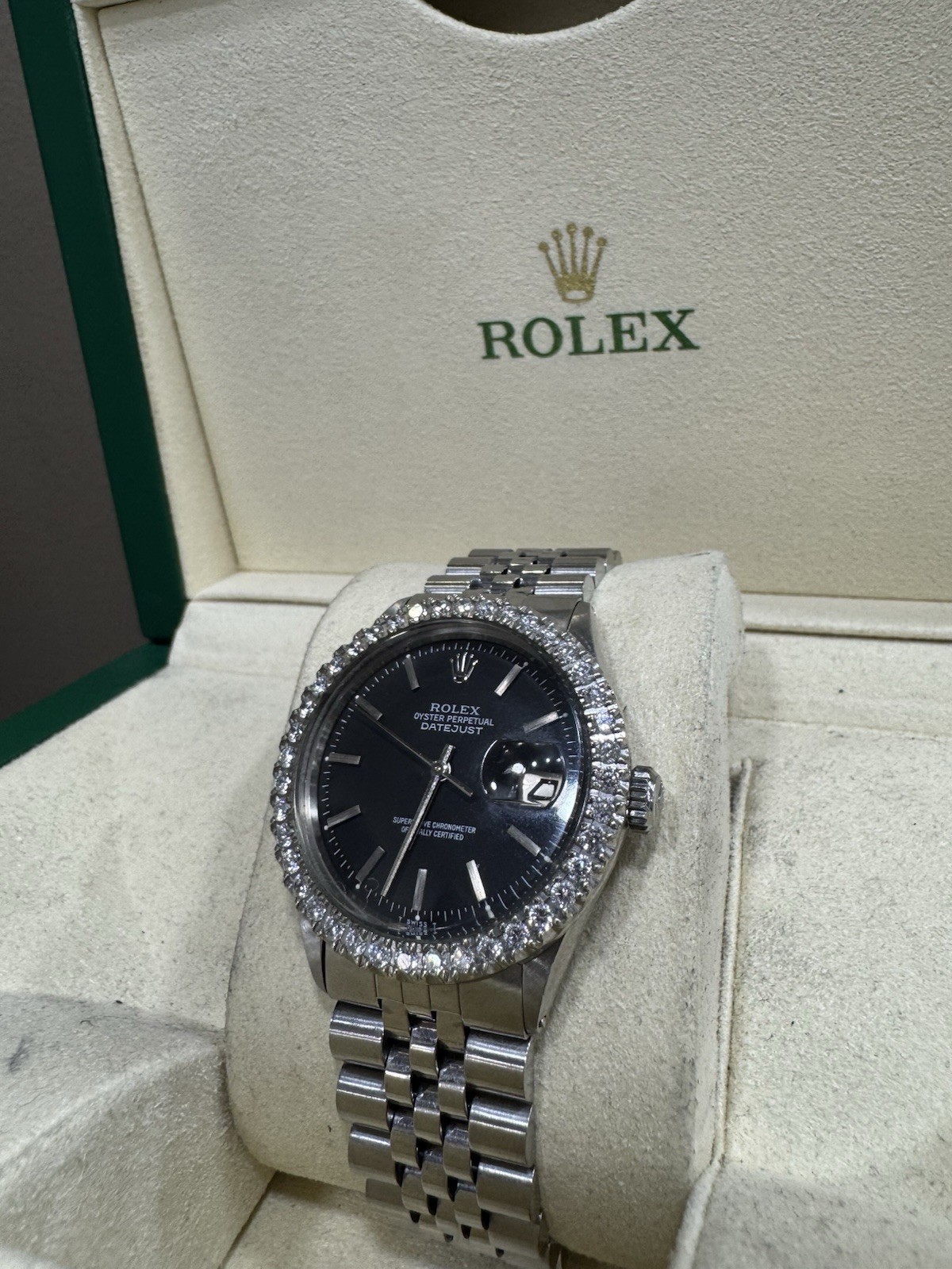 Rolex Datejust 126334 Silver Jubilee Bracelet with Silver Bezel